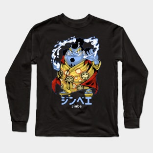 Jinbe anime OP FUN Fanart Long Sleeve T-Shirt